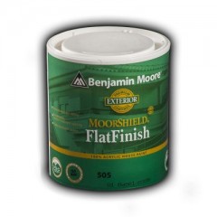 BENJAMIN MOORE 505 MOORESHIELD ΛΕΥΚΟ 100% ACRYLIC 10 L