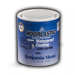 BENJAMIN MOORE 055 MOORELASTIC ACRYLIC ΛΕΥΚΟ 10 L