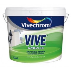 VIVE ACRYLIC ΛΕΥΚΟ 9 L